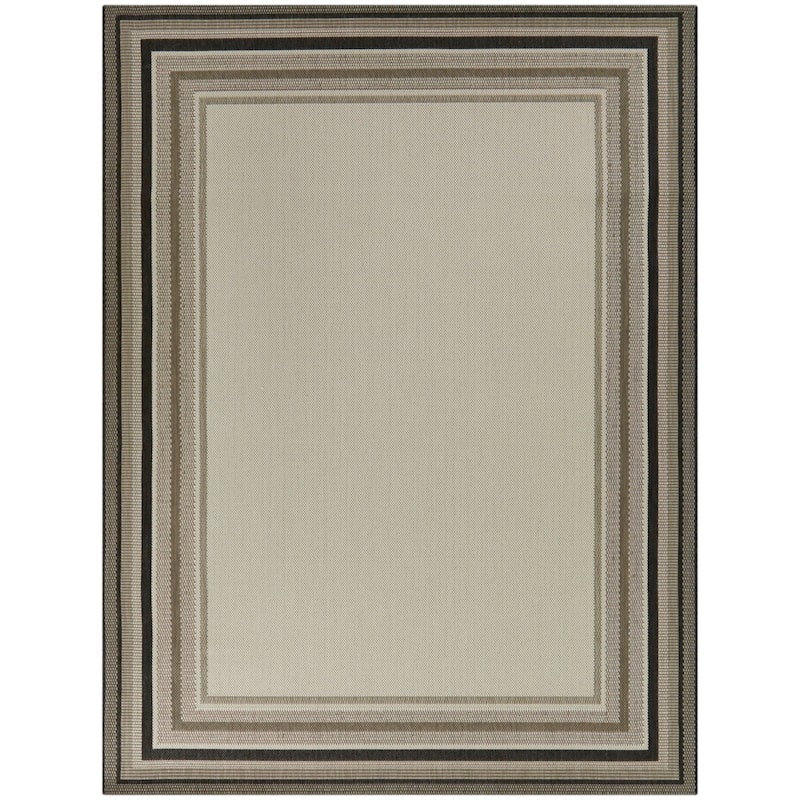 Kalena Bordered Indoor/Outdoor Area Rug