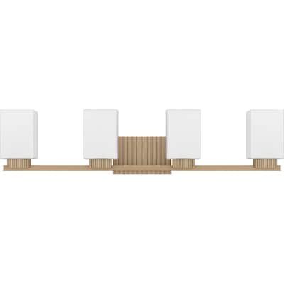 Joyner 4-Light Bronze Gold Bath Light