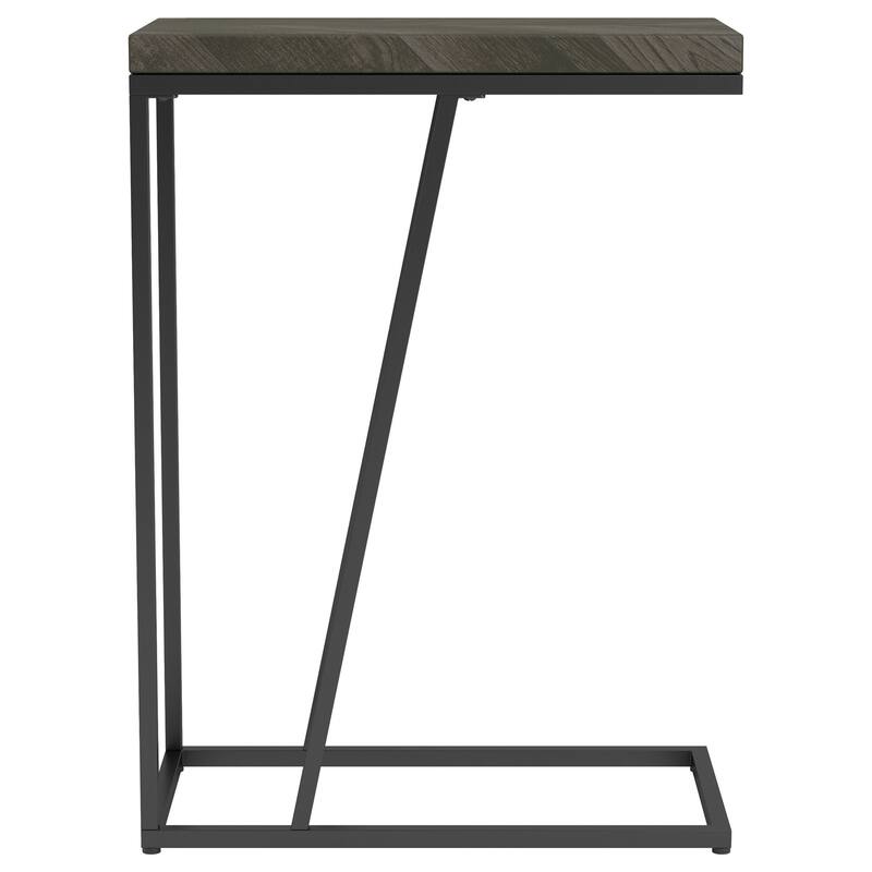 Sergio Engineered Wood C-Shaped Side Table