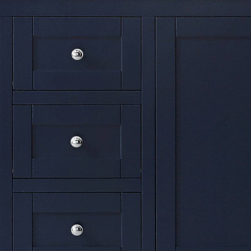 Wyndham Collection Avery 72" Double Free Standing Vanity Cabinet Only