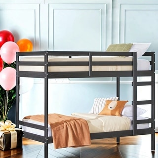 Twin-Over-Twin Design Loft Bed, Twin Size Bunk Bed