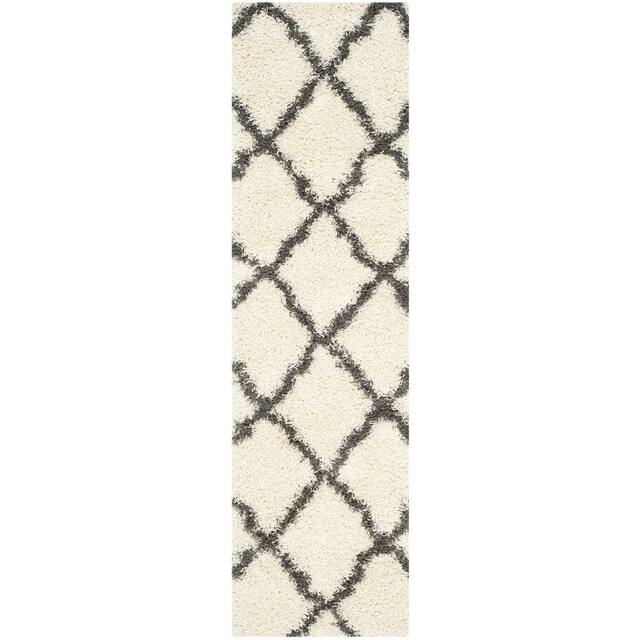 SAFAVIEH Dallas Shag Giusy Trellis 1.5-inch Thick Rug