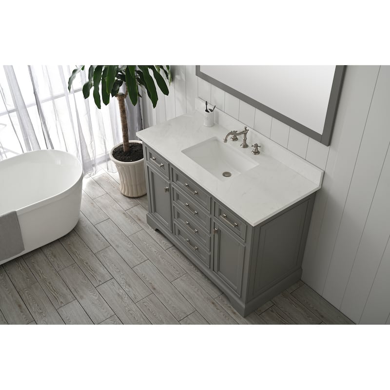 Milano 48" Single Vanity in Gray