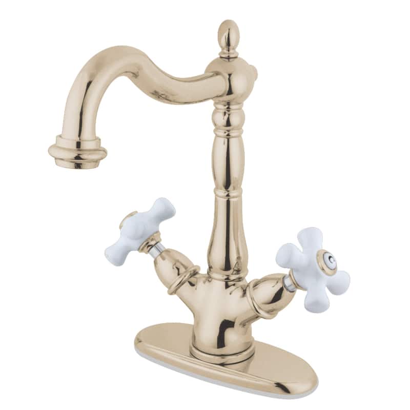 Heritage Two-Handle Vessel Sink Faucet - Polished Nickel