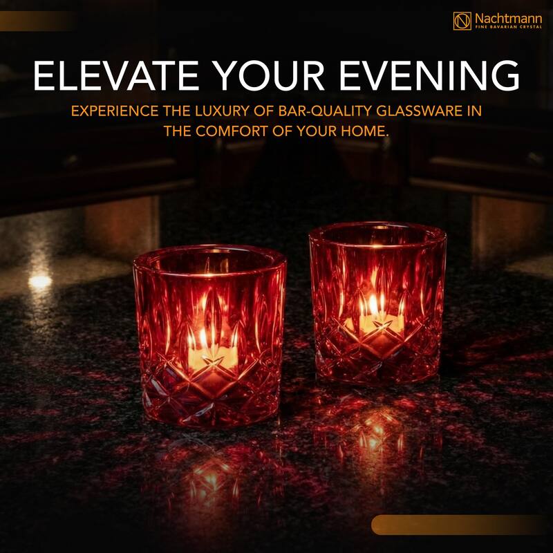 Nachtmann Noblesse Votive Tea Light Holder - 2.8" x 2.6"