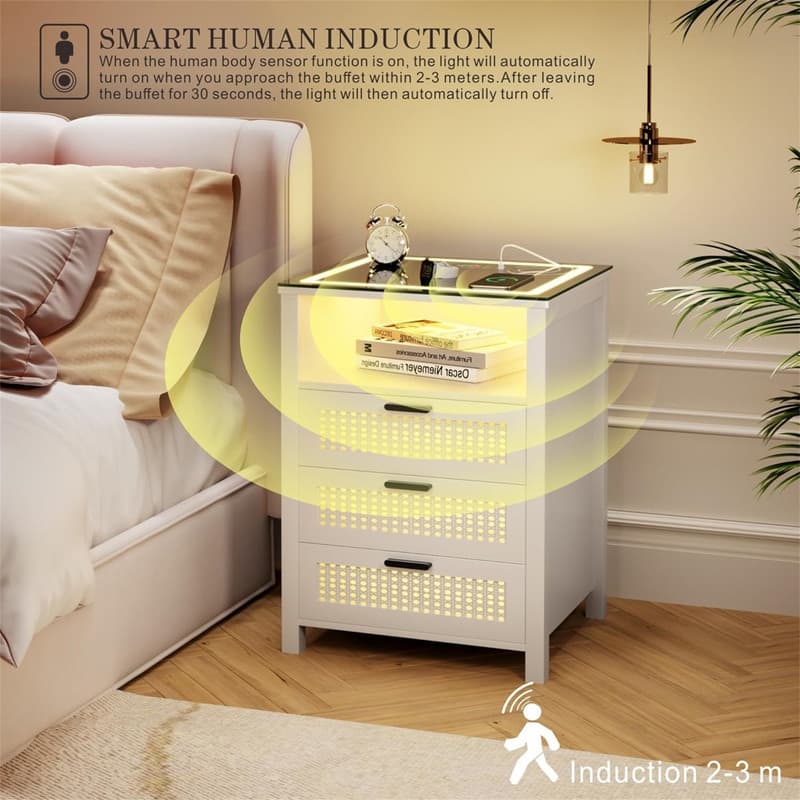 Nightstand with Lights