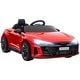 preview thumbnail 2 of 52, Aosom Kids Ride on Car, 12V Licensed Audi RS E-tron GT 3.1 MPH Electric Car for Kids