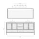 preview thumbnail 22 of 51, Modern 3-Light Bathroom Vanity Light Minimal Globe Glass Wall Sconce