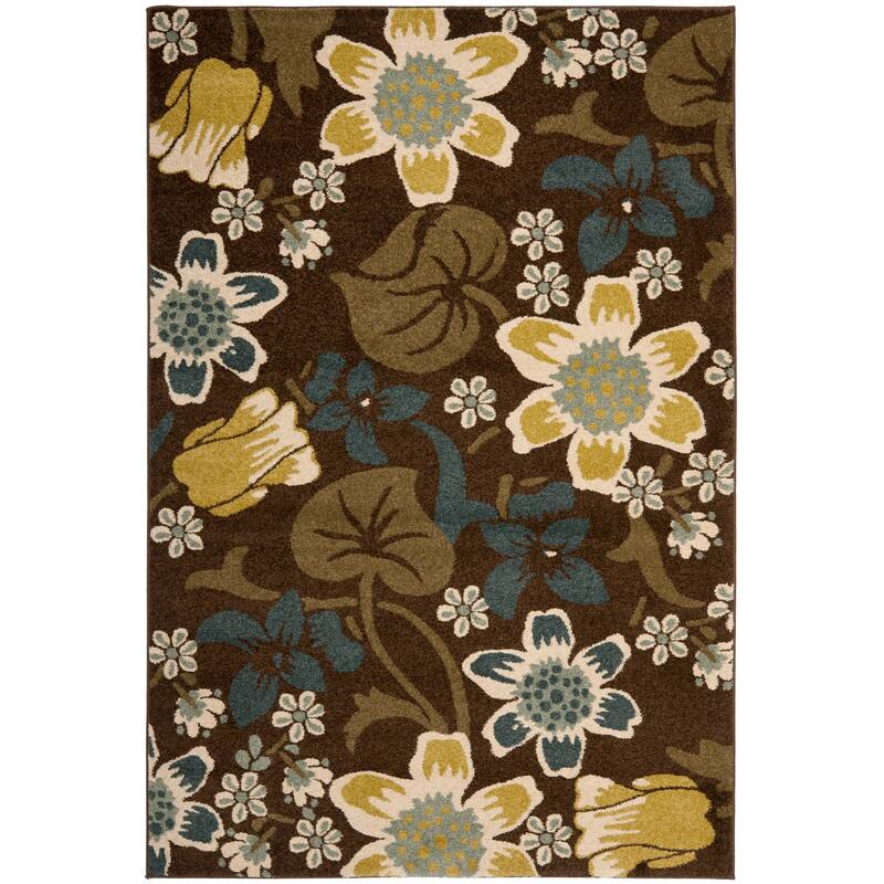 SAFAVIEH Newbury Alwine Modern Floral Rug