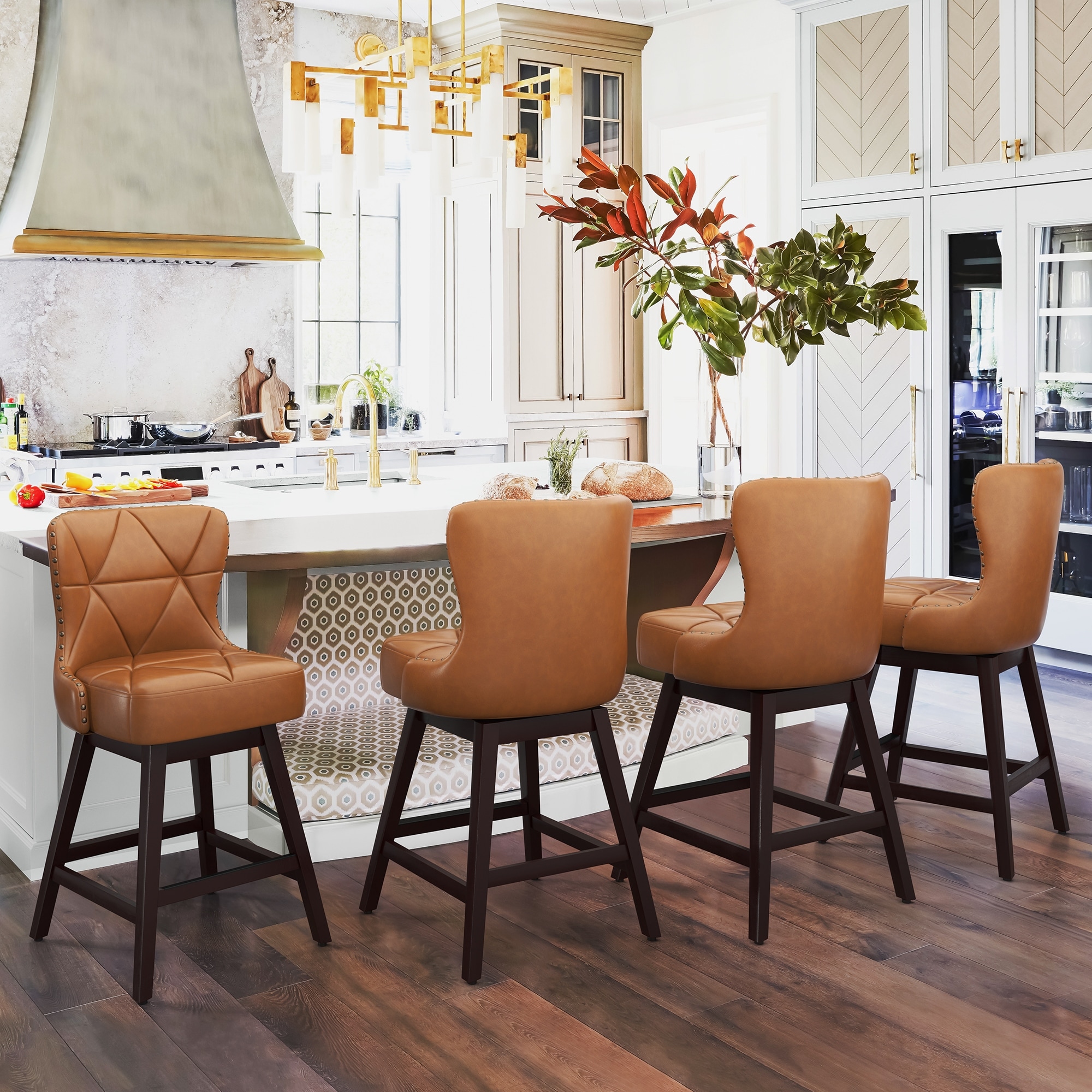 Mid century modern island stools top