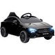 preview thumbnail 2 of 25, Qaba Mercedes-Benz AMG Licensed 12V Kids Ride on Car w/ Remote, Black