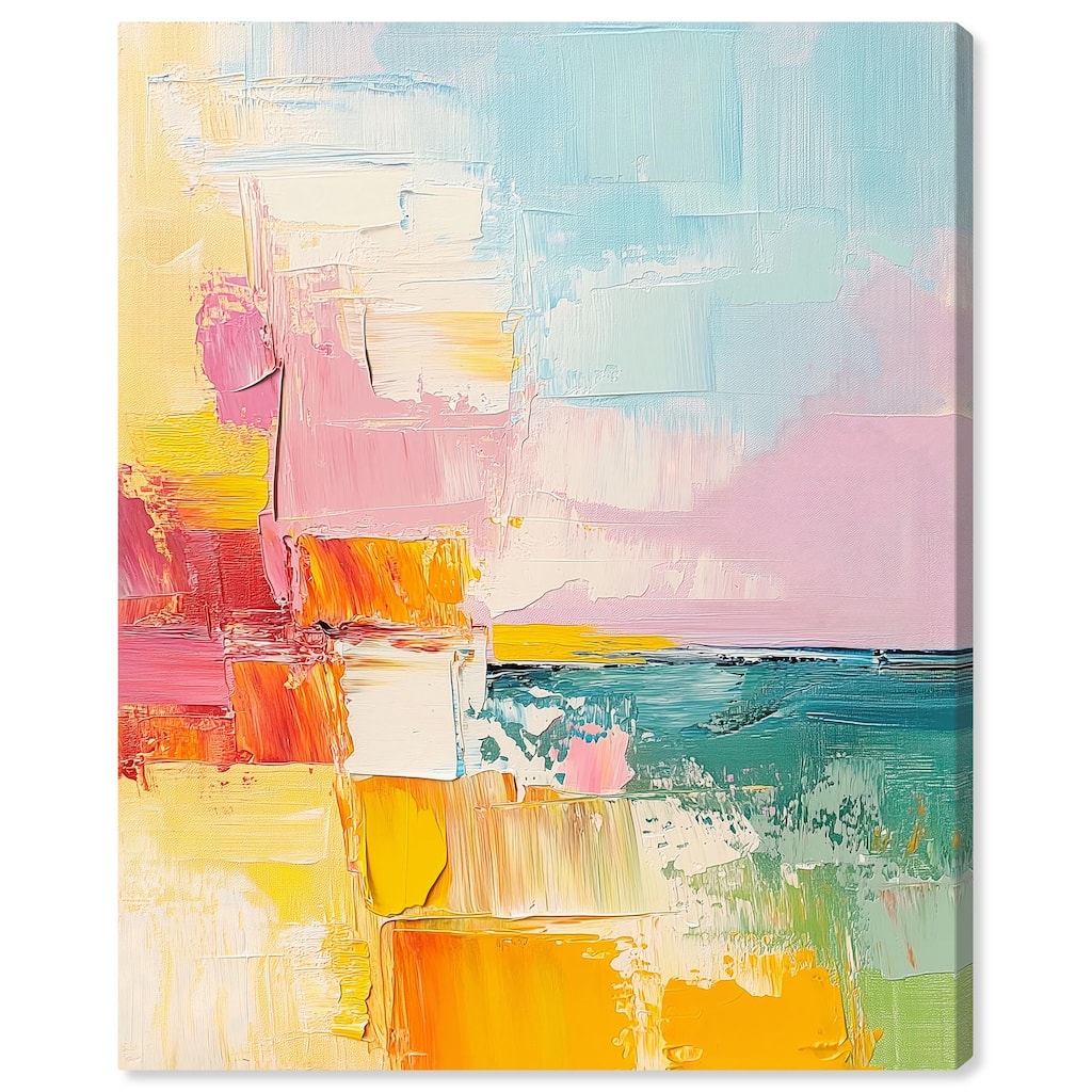 Hued Vista Canvas by Art Remedy, Gallery Wrapped
