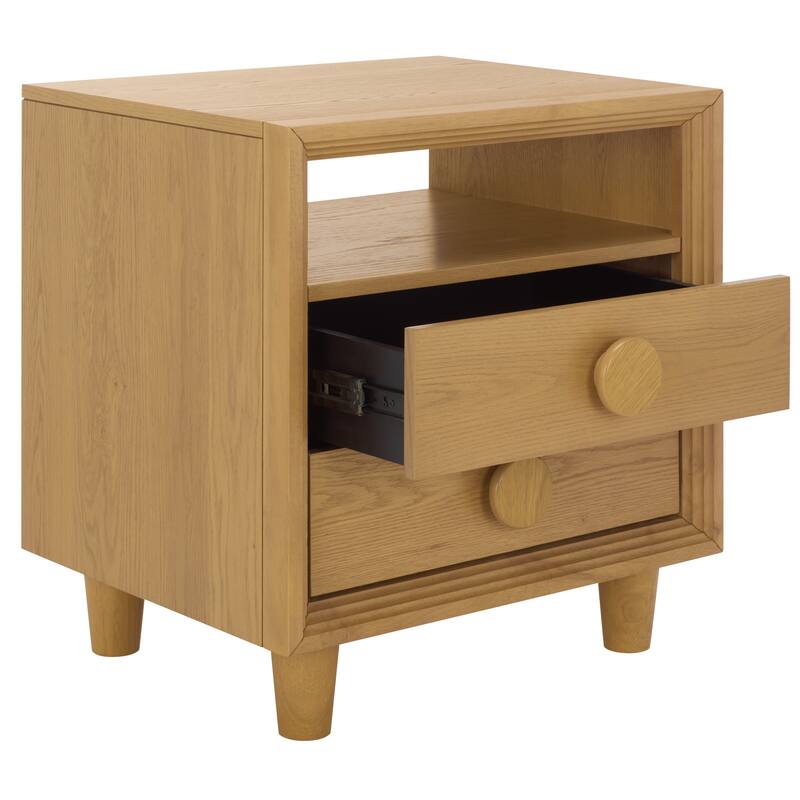 SAFAVIEH Home Akanksha 2-Drawer Nightstand