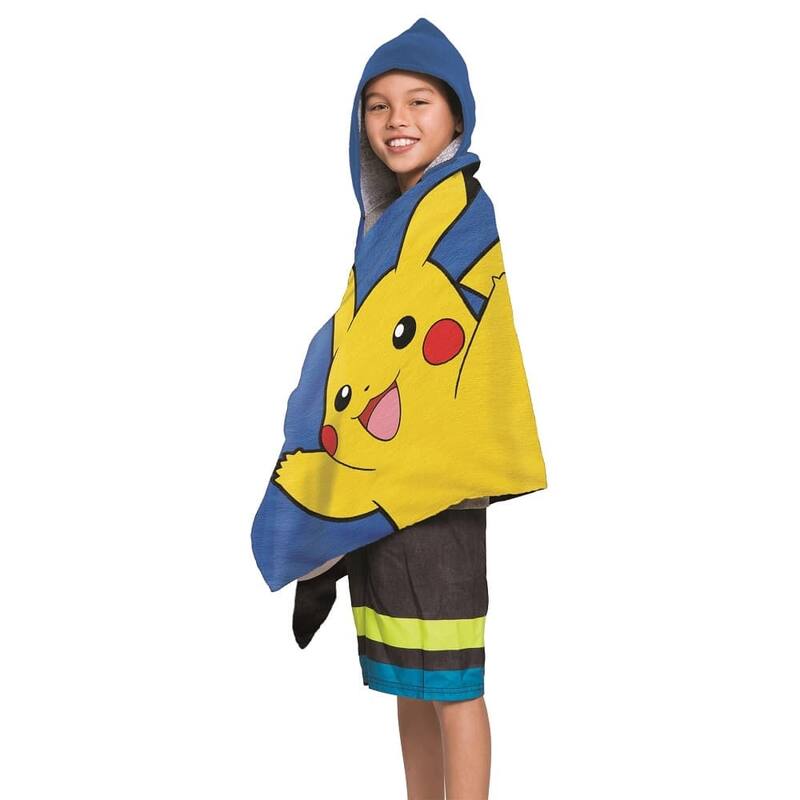 Pokemon Hooded Youth Beach Towel