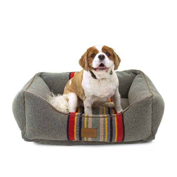 Pendleton Vintage Camp Kuddler Dog Bed. Opens flyout.