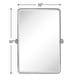 preview thumbnail 100 of 126, TEHOME Woodvale Rectangle Vertical Metal Wall Mirrors
