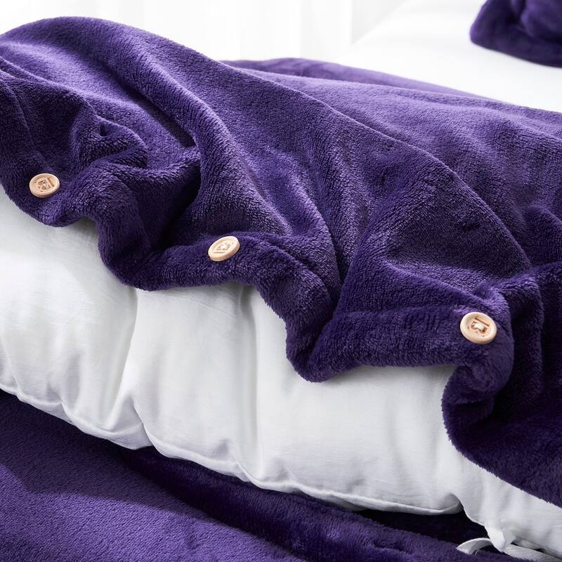 Thicker Than Thick® - Coma Inducer® Oversized Comforter with Cover - Parachute Purple