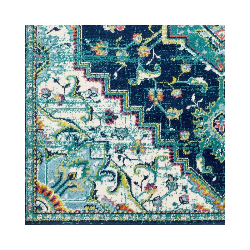Livabliss Paramount Updated Traditional Medallion Area Rug