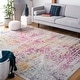 preview thumbnail 184 of 224, SAFAVIEH Evoke Quinn Vintage Distressed Rug 10' x 14' - Ivory/Fuchsia - Rectangle