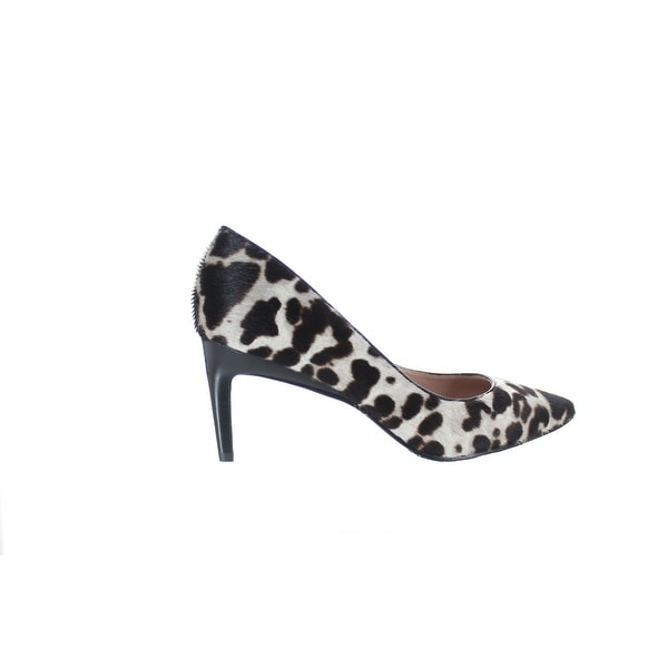 Taryn Rose Womens Gabriela Parchment/Black Pumps Size 9. Opens flyout.