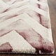 preview thumbnail 29 of 121, SAFAVIEH Dip Dye Marybeth Hand-tufted Wool Chevron Area Rug