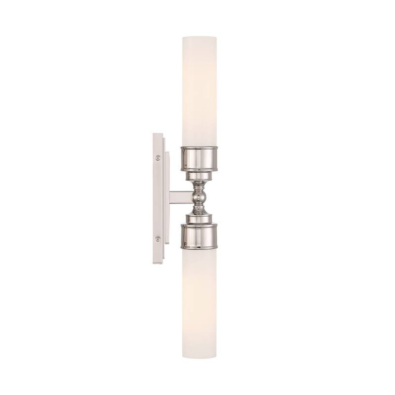 Crystorama Lighting Group WLX-302 Wilcox 2 Light 25" Tall LED Bath Bar