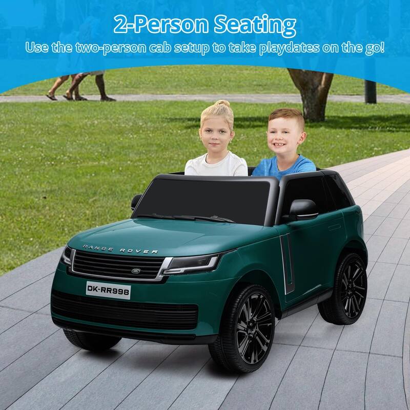 24V 2-Seater Licensed Land Rover Ride On Car Toy
