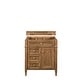 preview thumbnail 13 of 24, James Martin Vanities Brittany 30" Single Vanity, Saddle Brown Saddle Brown Cabinet Base Only