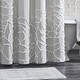 preview thumbnail 3 of 7, Adalee Rose Chenille Tufted Floral Shower Curtain