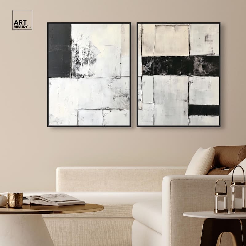 Midnight Canvas Set of 2 by Art Remedy
