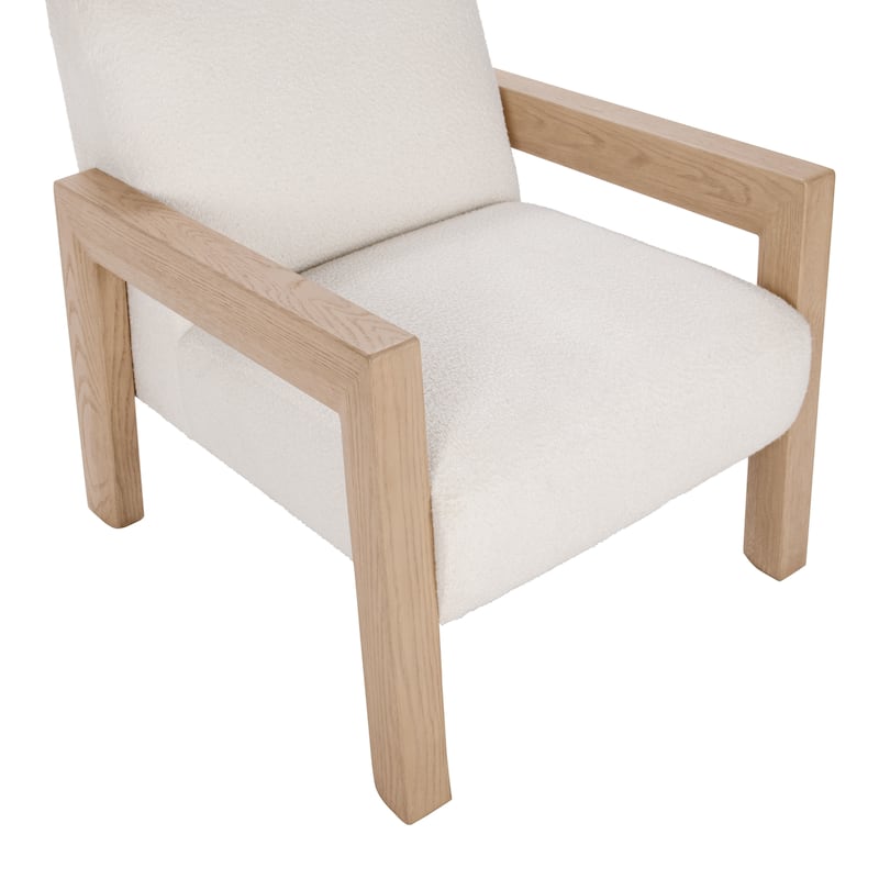 Classic Home Aliza Upholstered Fabric Accent Chair