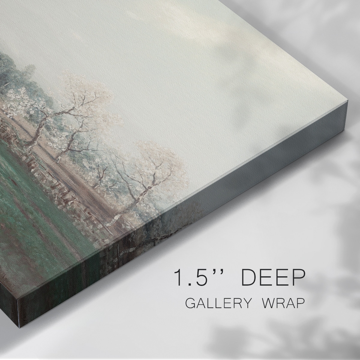 Vintage Landscape -CD -Gallery Wrapped Canvas - Bed Bath
