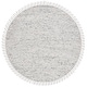 preview thumbnail 32 of 44, SAFAVIEH Natura Irinka Wool Fringe Rug 6' Round - Sage/Ivory - Round