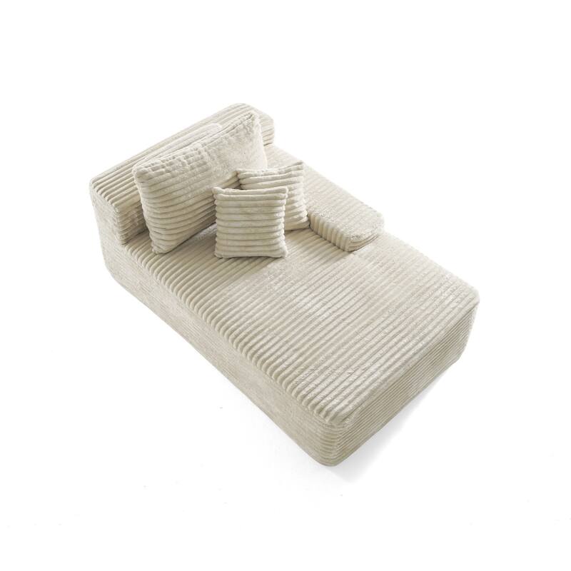 Cathy 41" W No Assembly Required Chaise Lounge