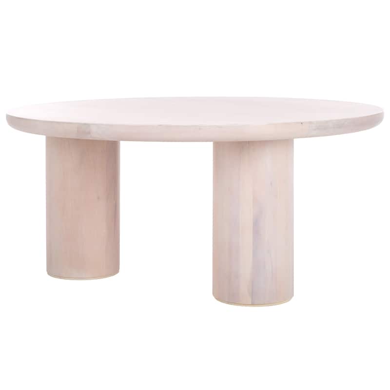 SAFAVIEH Home Mork 3-Leg Round Top Coffee Table - 40Wx40Dx18H