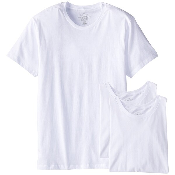 calvin klein crew neck t shirt 3 pack