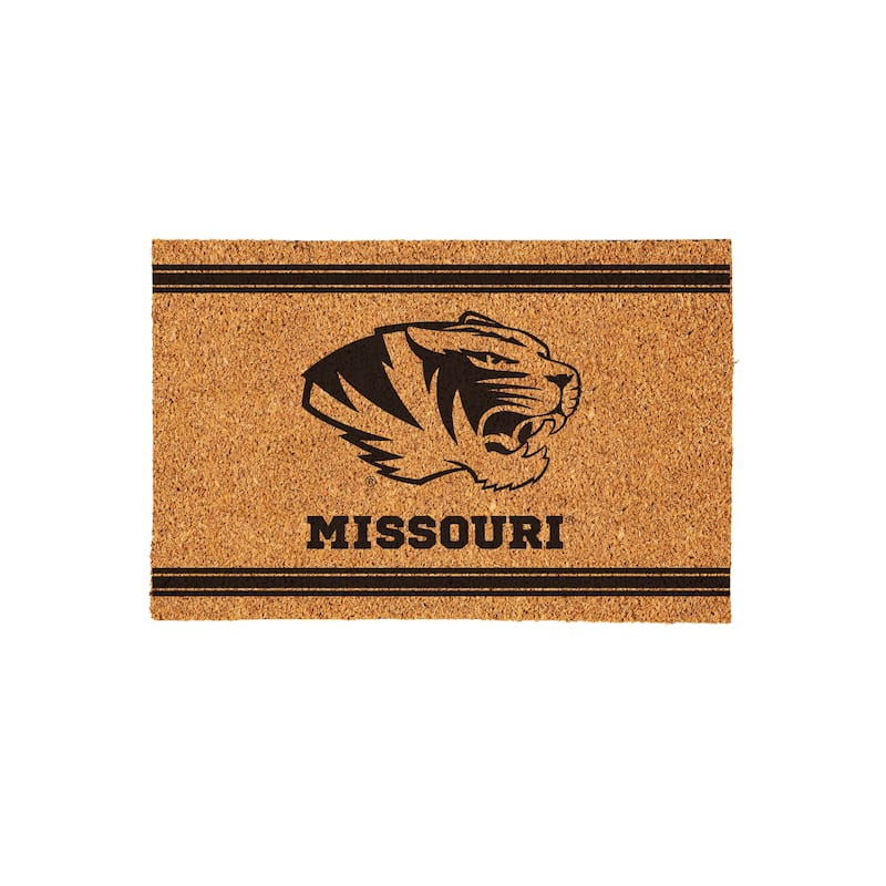 University of Missouri Monochrome Indoor/Outdoor Coir Door Mat