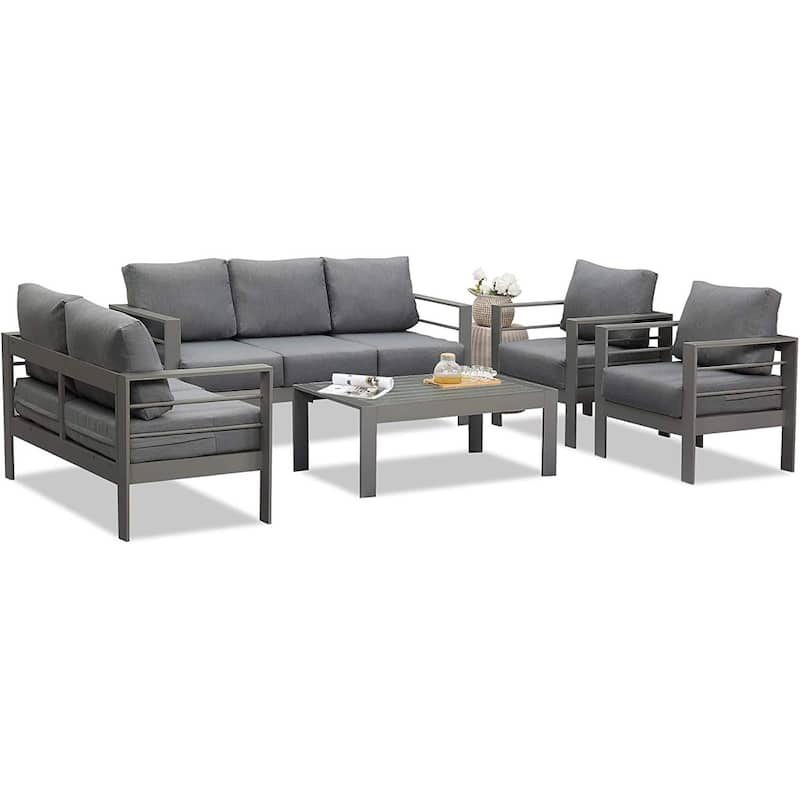 Royalcraft 5 Piece Aluminum Outdoor Furniture Set