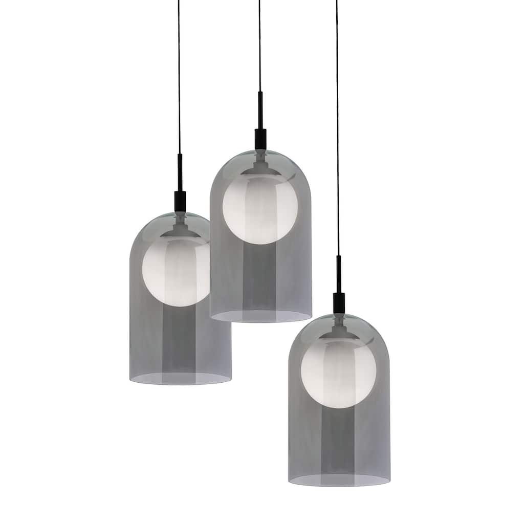 AFX KRNP08L30D1RND3 Kiran 24" Wide LED Multi Light Pendant