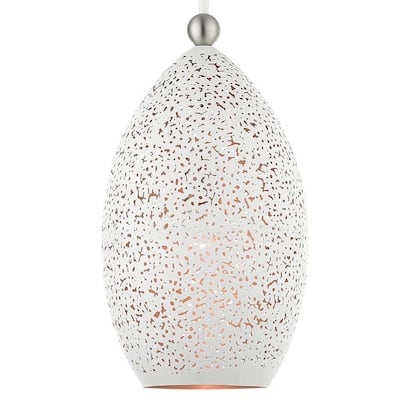 Livex Lighting Charlton Single Light 9" Wide Mini Pendant