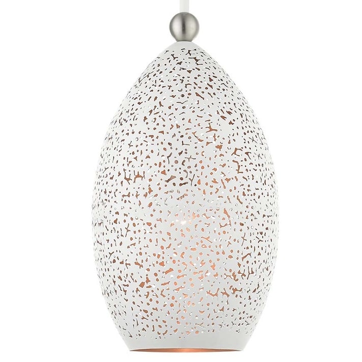 Livex Lighting Charlton Single Light 9" Wide Mini Pendant