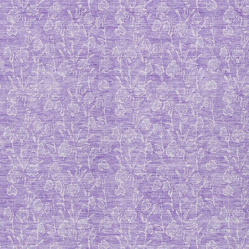 HomeRoots Floral Transitional Rectangle Outdoor Rug