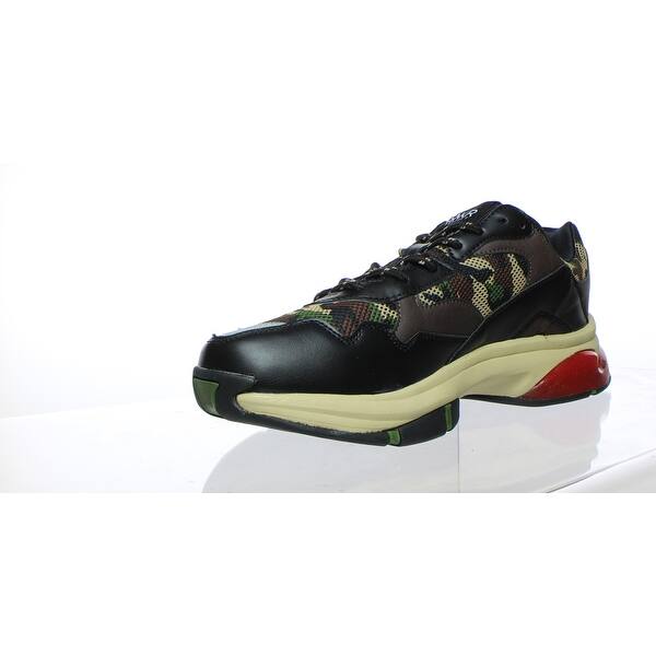 Shop Snkr Project Mens Park Avenue Black Fashion Sneaker Size 11