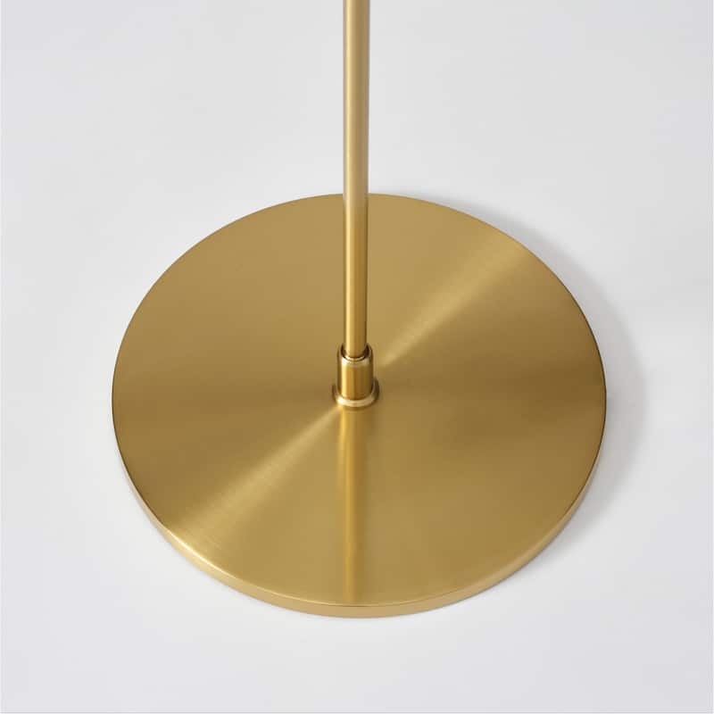 Brightech Libra 64.5 in. Antique Brass Industrial Dimmable and Color Temperature Adjustable LED Floor Lamp