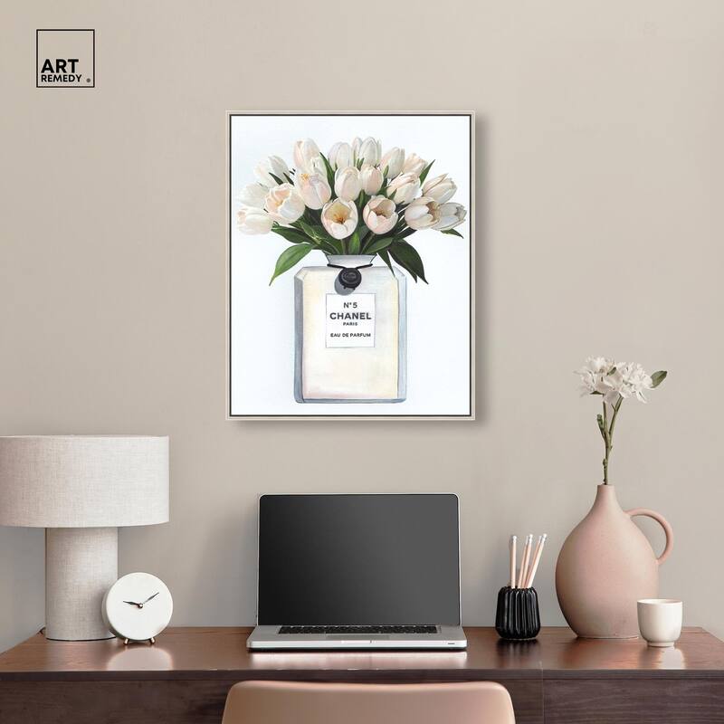 Doll Memories - Floral Happiness Canvas by Art Remedy