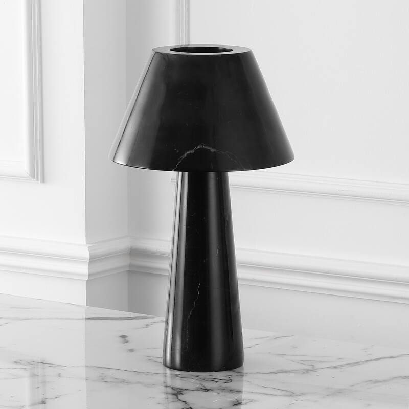 SAFAVIEH Couture Henrik Marble Table Lamp - 12"W x 12"D x 19"H