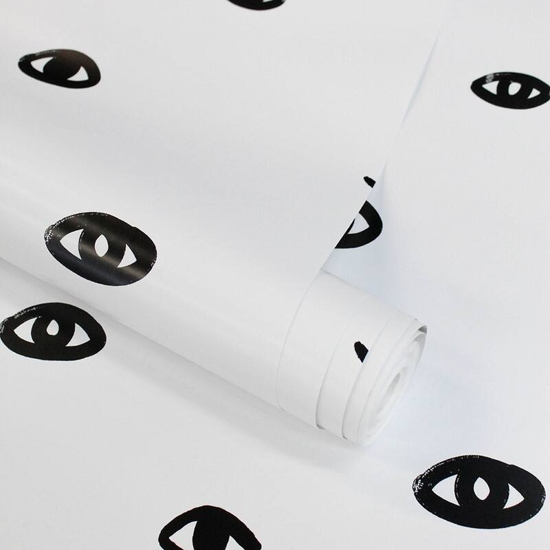 Tempaper Eye See You by Bobby Berk Peel and Stick Wallpaper - 15 sq. ft.