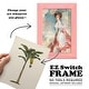 preview thumbnail 36 of 137, UA CH British Palms III -Framed Print w/glass-Cherry Red