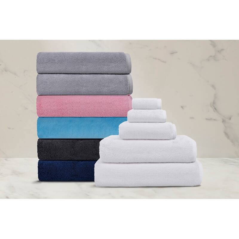 Puresoft 8 pcs Turkish Wash Towels Set