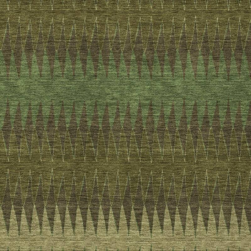 HomeRoots Striped Transitional Rectangle Outdoor Rug